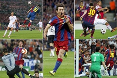 Messi vượt Ronaldo về tỷ lệ ghi bàn xuất sắc nhất trong lịch sử Cúp C1