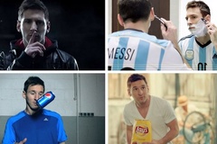 Messi nhận tài trợ từ những thương hiệu nào trong sự nghiệp?