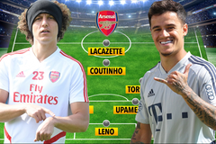 Đội hình Arsenal sẽ thế nào nếu 2 trụ cột ra đi và Coutinho đến?