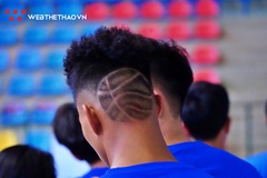 Tuyển thủ U18 Việt Nam khoe kiểu tóc lạ tại Try Out Hanoi Buffaloes