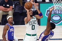 Lần đầu cho 76ers ăn chổi, Celtics giành vé đầu tiên vào vòng 2