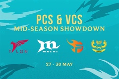 Team Flash và GAM Esports đại diện VCS thi đấu với PCS