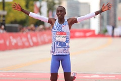 Chính thức công nhận kỷ lục thế giới chạy marathon của Kelvin Kiptum