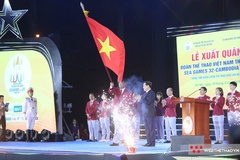 Đoàn Thể thao Việt Nam xuất quân, quyết tâm vào Top 3 toàn đoàn SEA Games 32