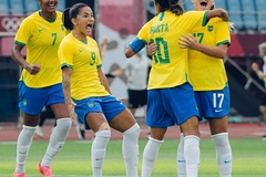 Marta của tuyển nữ Brazil ghi bàn thắng đi vào lịch sử Olympic 