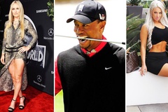 Video độc lạ: Chiêm ngưỡng vẻ đẹp 18 bóng hồng từng “qua tay” Tiger Woods