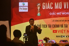 Ứng viên tranh ghế phó Chủ tịch VFF đặt chỉ tiêu đưa bóng đá Việt Nam dự World Cup