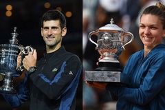 Djokovic và Halep giành danh hiệu vô địch thế giới 2018