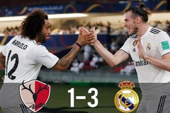 Hat-trick của Bale và 5 điểm nhấn ở trận thắng của Real Madrid trước Kashima Antlers