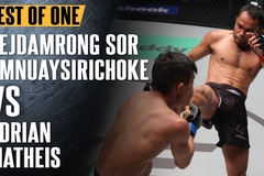 Đối đầu nảy lửa ONE Championship: Dejdamrong Sor Amnuaysirichoke - Adrian Matheis