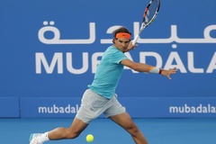 Nadal bất ngờ rút khỏi Mubadala World Tennis Championship