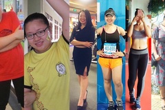 Hành trình giảm cả chục kg, lột xác ngoạn mục của cô gái yêu chạy bộ