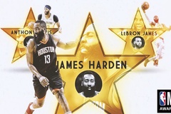 James Harden và LeBron tranh MVP NBA, Ben Simmons so kè Rookie of The Year cùng Donovan Mitchell