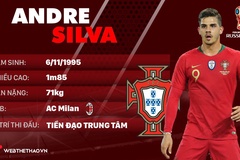 Thông tin cầu thủ Andre Silva của ĐT Bồ Đào Nha dự World Cup 2018