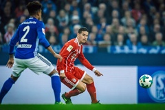 James Rodriguez vô đối trong Top 10 cầu thủ có nhãn quan chiến thuật tốt nhất Bundesliga