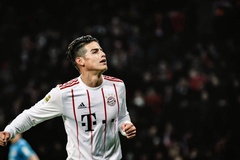 James Rodriguez sở hữu 1 trong 10 cú volley đẹp nhất Bundesliga 2017/18