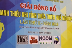 Khai mạc Giải bóng rổ Thanh thiếu nhi tỉnh Thừa Thiên - Huế mở rộng