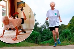 Kinh ngạc bà cụ 85 tuổi chạy 21km chỉ trong... 2 giờ