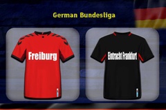 Nhận định tỷ lệ cược kèo bóng đá tài xỉu trận: Freiburg - E.Frankfurt