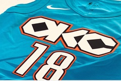 Lộ ảnh áo đấu City Edition mới toanh và cực đẹp của Oklahoma City Thunder
