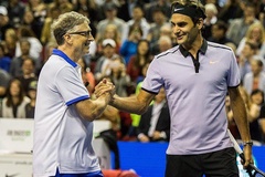 Bài học ý nghĩa từ tỷ phú Bill Gates sau trận đấu cùng Federer