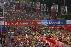 Các VĐV Kenya tiếp tục thống trị giải Chicago Marathon 2016
