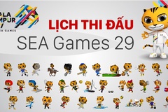 Lịch thi đấu SEA Games 29: "Mỏ vàng" điền kinh bắt đầu ngay từ khai mạc