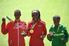 Olympic 2016: Kenya lần đầu tiên có HCV chạy marathon nữ
