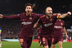 Kỷ lục của Messi-Iniesta mở ra cơ hội giúp Barca vượt ải Chelsea