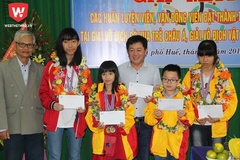 Thừa Thiên Huế thưởng nóng nhà vô địch cờ vua trẻ châu Á 2018