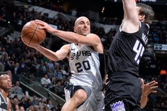 Kết quả NBA 10/04: Manu Ginobili đưa Spurs đến vé Playoffs thứ 21