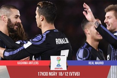 Kashima Antlers – Real Madrid: Đừng ngủ quên trên chiến thắng