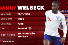 Thông tin cầu thủ Danny Welbeck của ĐT Anh dự World Cup 2018