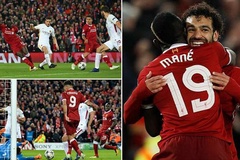 Salah-Firmino lập kỷ lục, Liverpool nghiền nát Roma đặt 1 chân vào chung kết