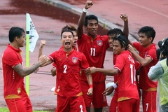SEA Games 29: Thắng Lào, Myanmar vững chắc ngôi đầu bảng A