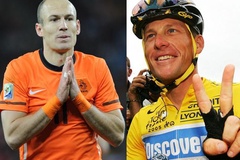 Robben chưa bao giờ quên Lance Armstrong