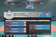 Bóng chuyền nam Việt Nam ghi tên vào chung kết