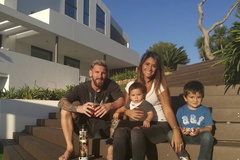 Gia đình Messi ăn mừng tuyển futsal Argentina lọt vào bán kết