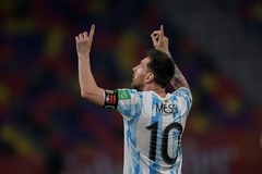 Messi còn cách kỷ lục sút phạt của Maradona 4 bàn