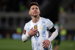 Messi lập hat-trick giữa vòng vây của 5 cầu thủ Bolivia