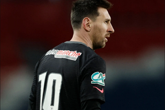 Messi mặc áo số 10 của PSG vẫn không thể ghi bàn