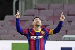 Messi ghi nhiều bàn hơn Haaland, Mbappe và Ronaldo trong năm 2021