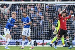 Maguire bị chế giễu vì hành động ngớ ngẩn trong trận MU vs Everton