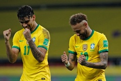 Neymar ghi bàn cho Brazil sau 2 quả penalty liên tiếp