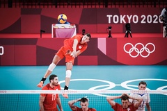 Tuyển bóng chuyền nam Nga có 3 điểm đầu tiên tại Olympic Tokyo 2021