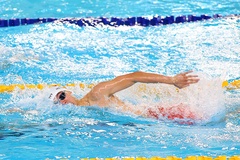 Kình ngư Việt Nam kiếm chuẩn bơi dự Olympic Paris 2024 tại SEA Games 32