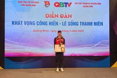 “Kình ngư” Nguyễn Huy Hoàng được quê hương Quảng Bình vinh danh