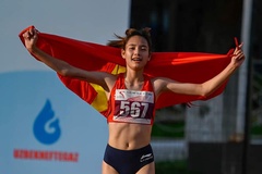 “Hậu bối” của Nguyễn Thị Oanh giành HCV chạy 1500m giải điền kinh trẻ châu Á 2023