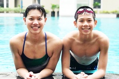 Chị em Ánh Viên vô đối bơi hỗn hợp, “ngọc nữ 16 tuổi” suýt phá kỷ lục 50m bướm