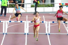 Nguyễn Thị Huyền giành HCV chạy 400m rào nữ giải điền kinh Taiwan Open 2023
